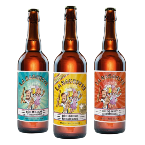 Gamme de bières La Baguette